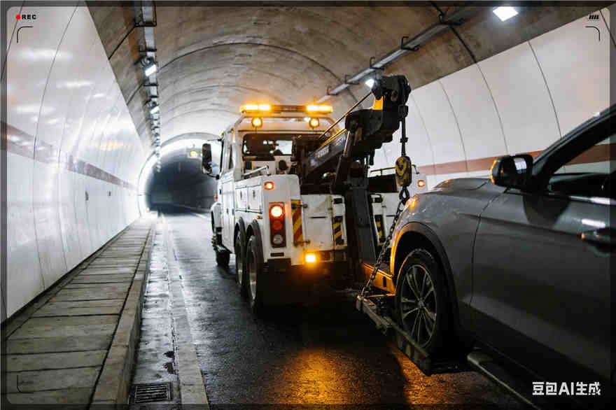 下花园区道路救援汽车换轮胎